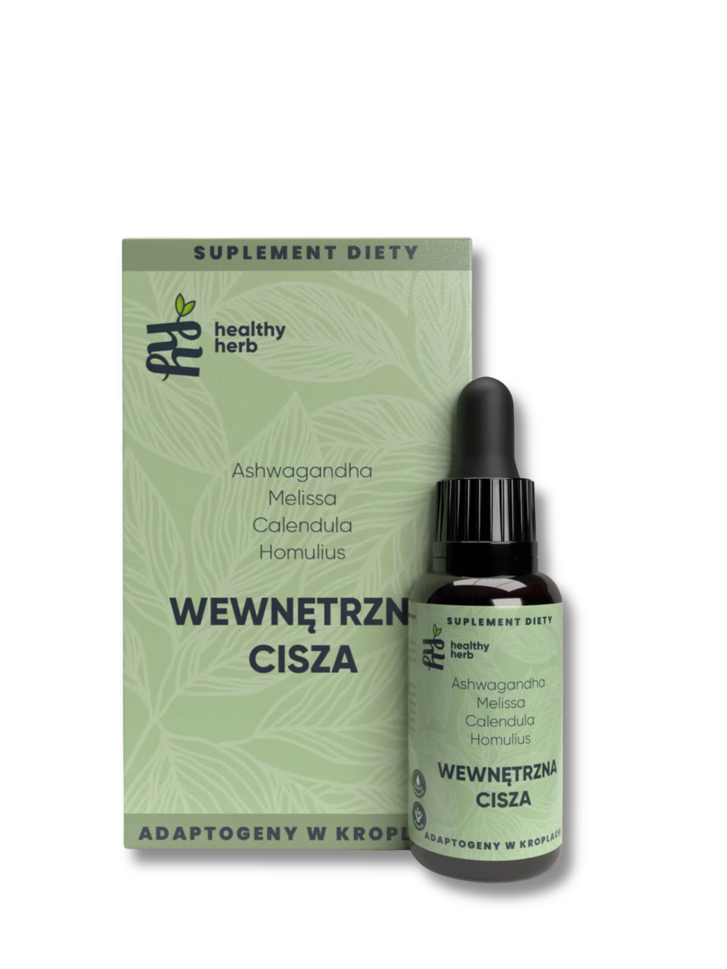 WEWNĘTRZNA CISZA - Ashwagandha – Withania somnifera, Melisa lekarska, Nagietek lekarski, Szyszki chmielu
