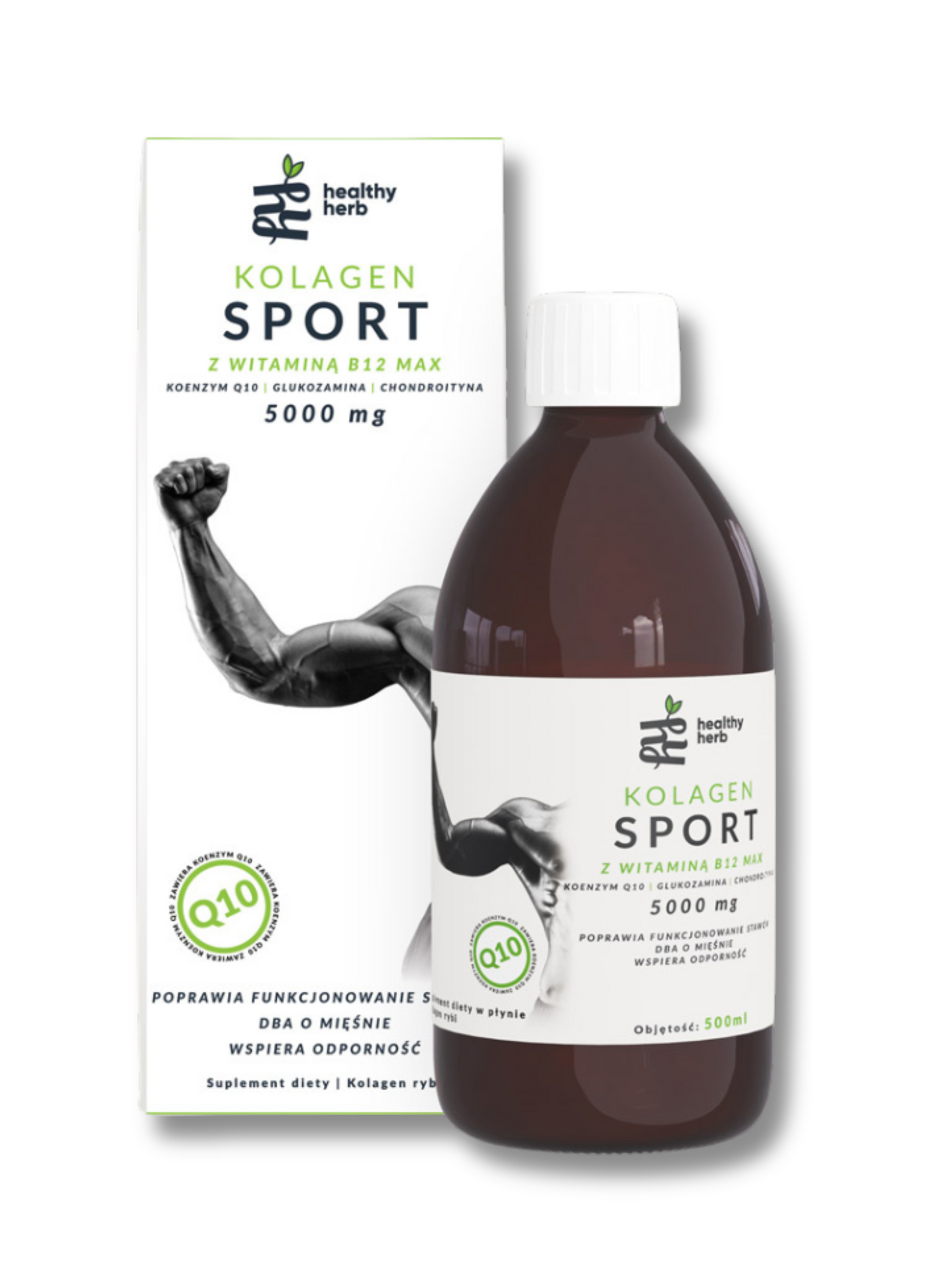 Kolagen SPORT 5000mg, Rybi z adaptogenami