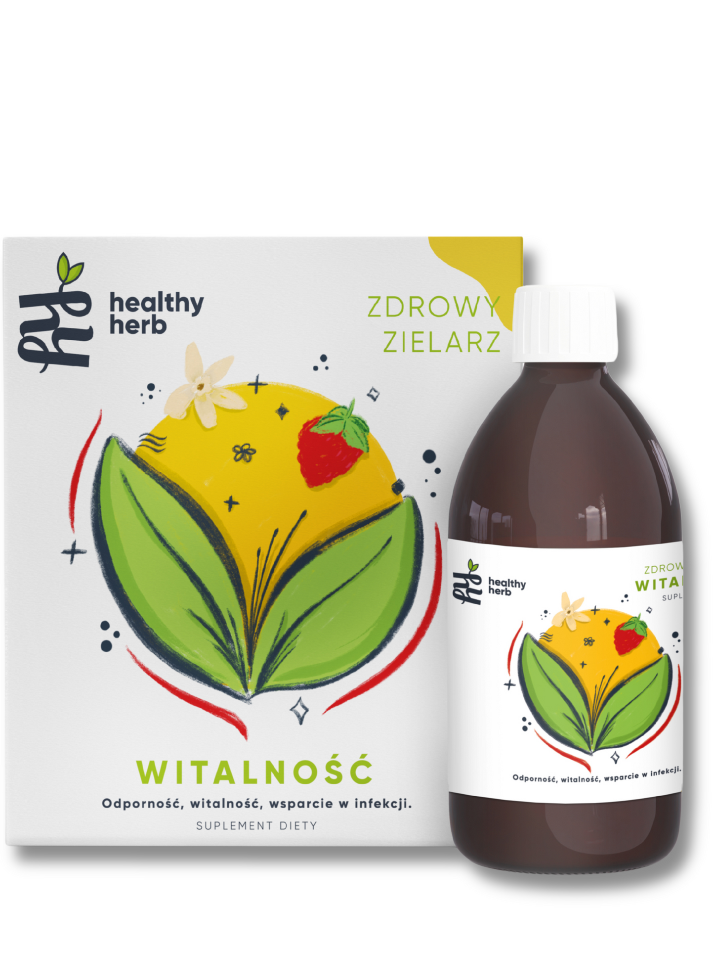 Zdrowy Zielarz WITALNOŚĆ - Zioła na przemęczenie i wzmocnienie